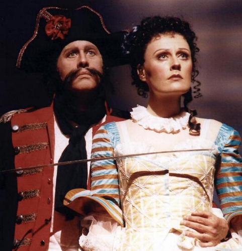 {Edward Randall und Britta Jacobus}