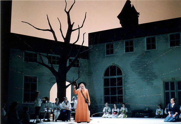 Edard Randall with the Chemnitzer Children's Chorus